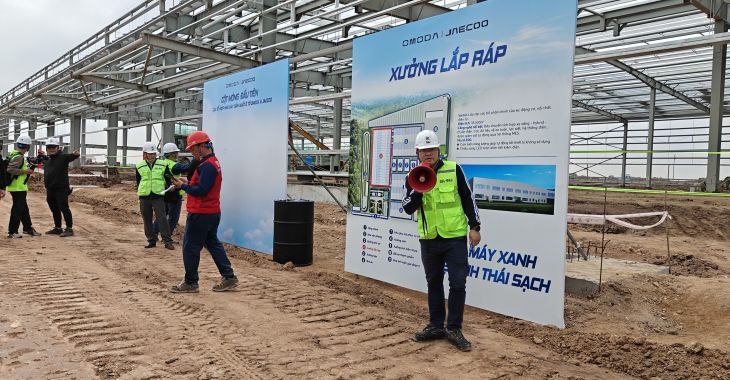 OMODA & JAECOO VIỆT NAM KHẲNG ĐỊNH CAM KẾT DÀI HẠN QUA CHUYẾN THAM QUAN DỰ ÁN NHÀ MÁY HƯNG YÊN