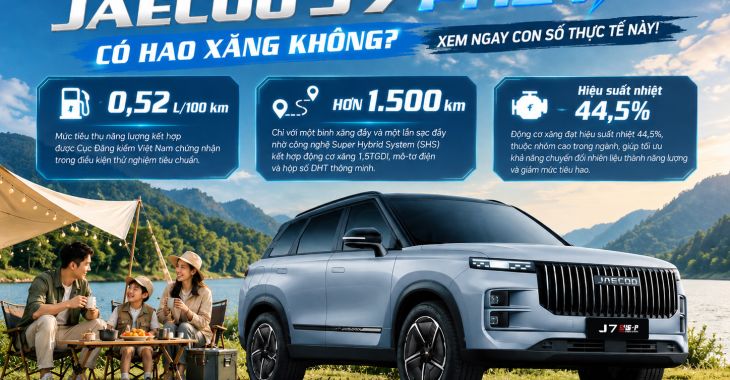Đừng cãi nhau về việc Jaecoo J7 PHEV có hao xăng không nữa, xem ngay con số thực tế này