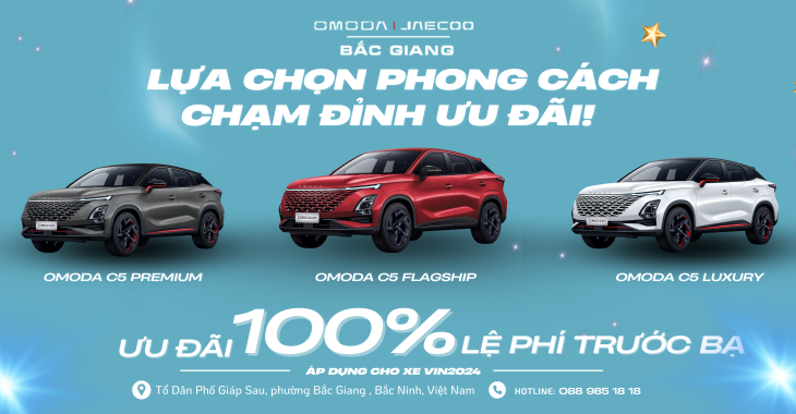 OMODA C5 – LỰA CHỌN PHONG CÁCH, CHẠM ĐỈNH ƯU ĐÃI! 